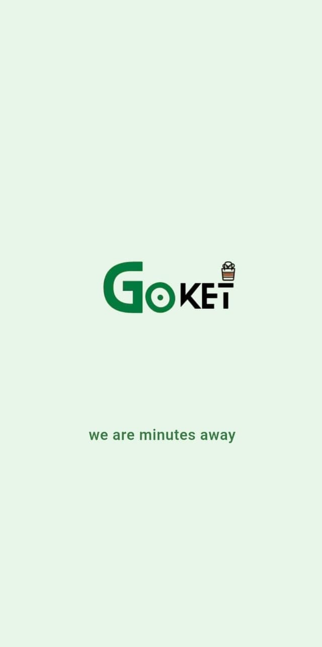 Goket app splash screen